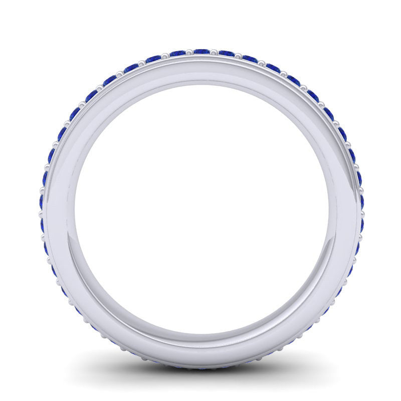 Blue Sapphire Band