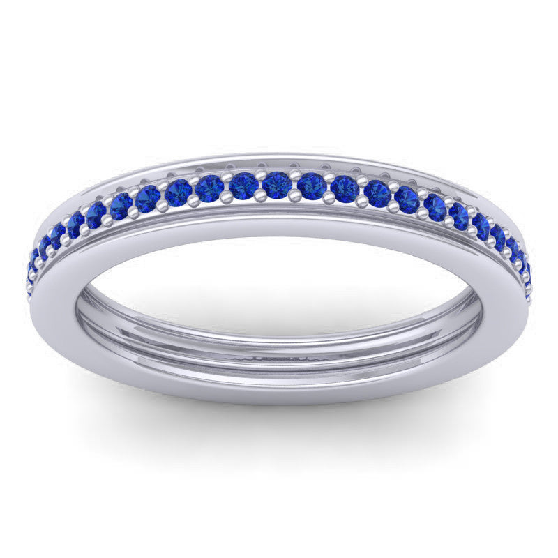 Blue Sapphire Band