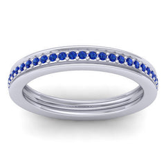 Blue Sapphire Band