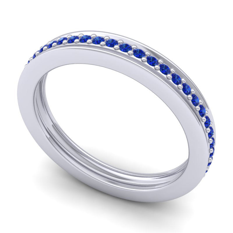 Blue Sapphire Band