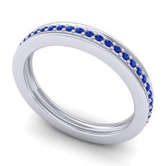 Blue Sapphire Band