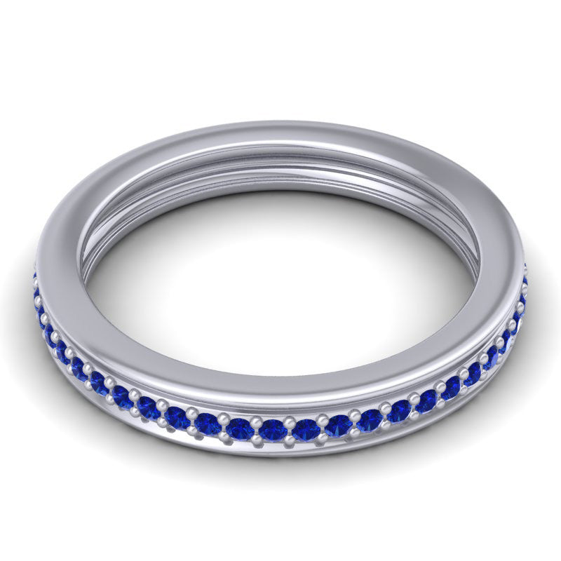 Blue Sapphire Band