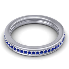 Blue Sapphire Band