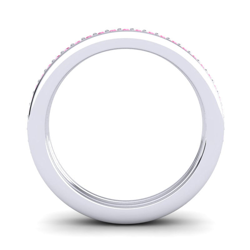 Pink Tourmaline Band