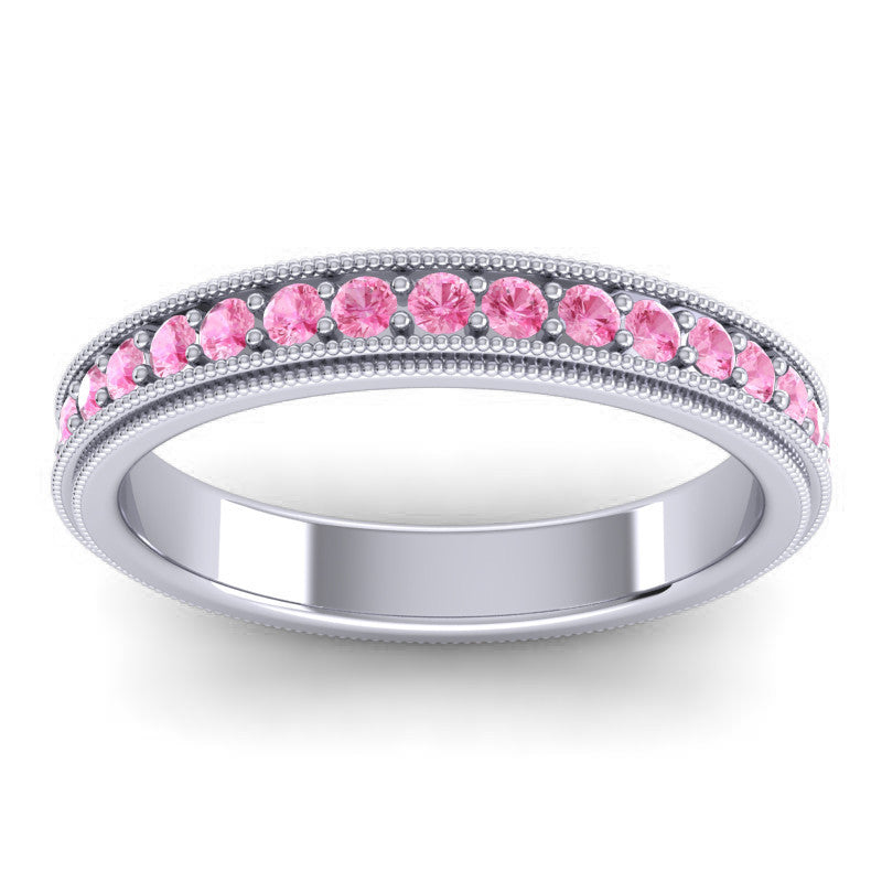 Pink Tourmaline Band