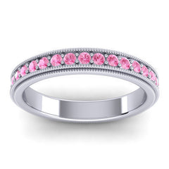 Pink Tourmaline Band