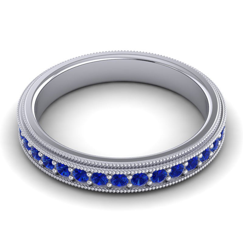 Blue Sapphire Band