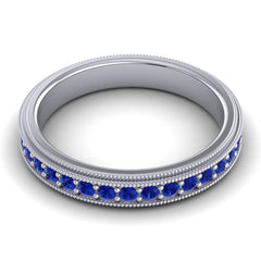 Blue Sapphire Band
