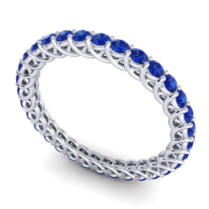Blue Sapphire Band