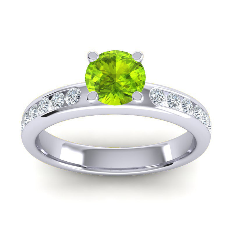 Peridot and Diamond