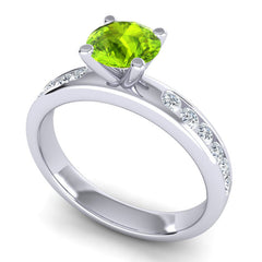 Peridot and Diamond