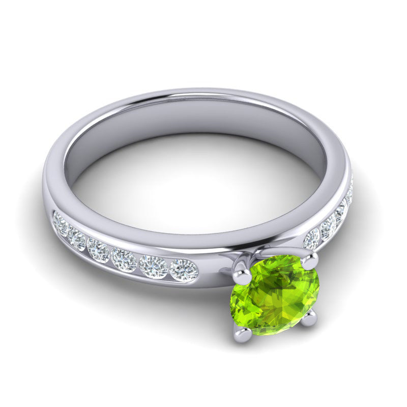 Peridot and Diamond
