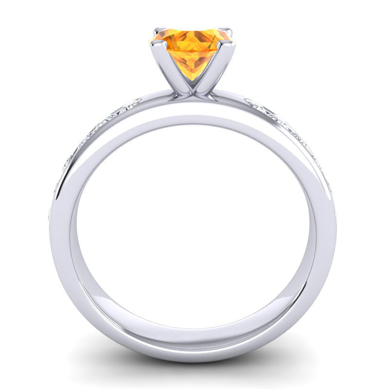 Citrine and Diamond