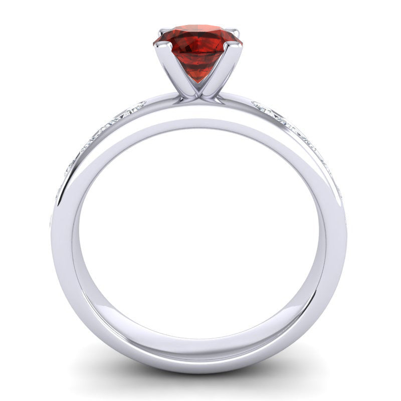 Garnet and Diamond