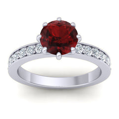 Garnet and Diamond