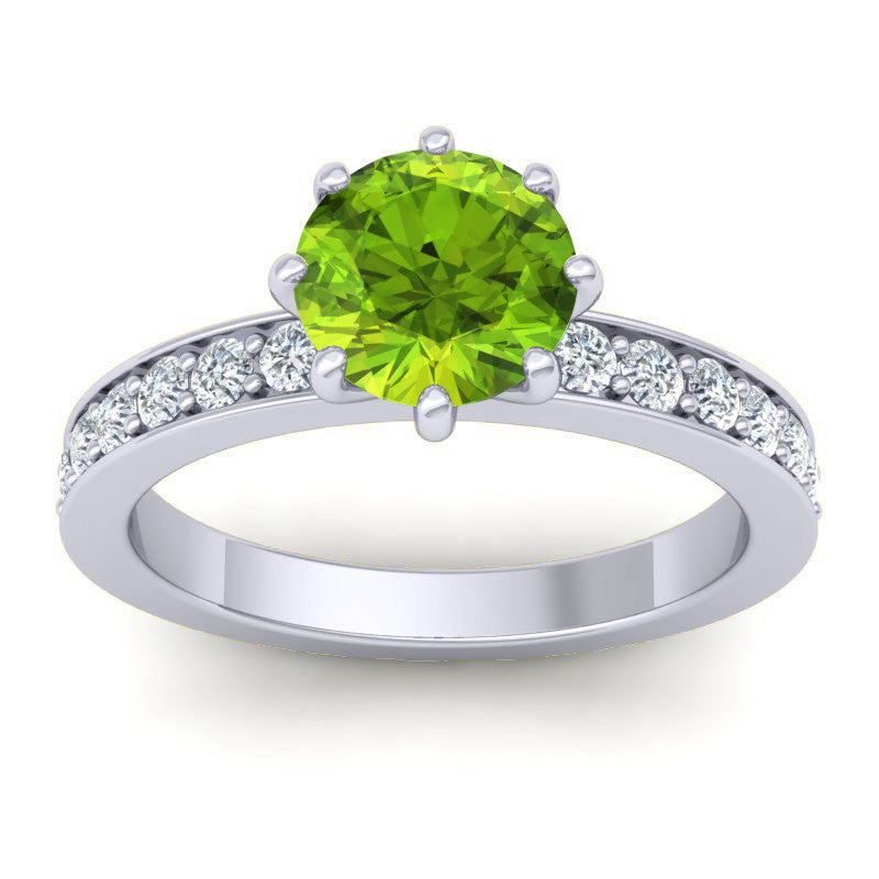 Peridot and Diamond