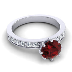 Garnet and Diamond