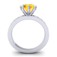 Citrine and Diamond
