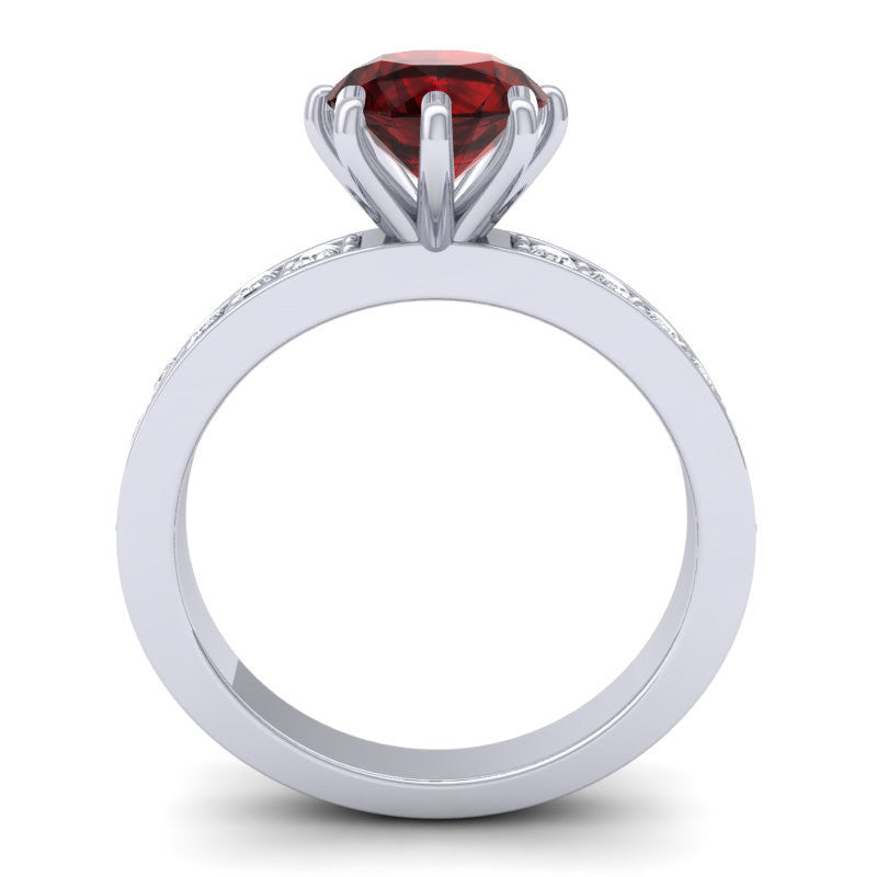 Garnet and Diamond