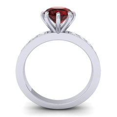 Garnet and Diamond