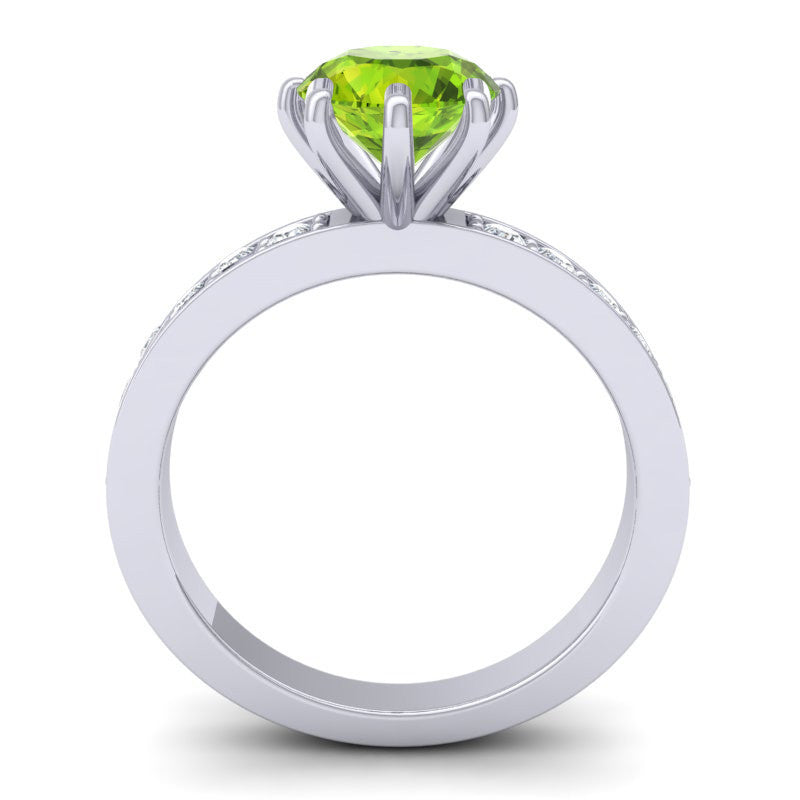 Peridot and Diamond