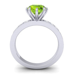 Peridot and Diamond