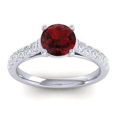 Garnet and Diamond