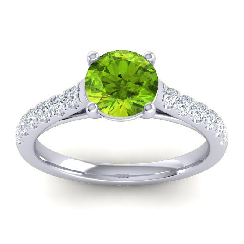 Peridot and Diamond
