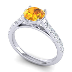 Citrine and Diamond