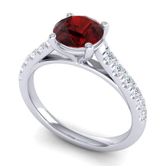 Garnet and Diamond