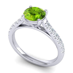 Peridot and Diamond