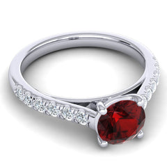 Garnet and Diamond