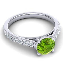 Peridot and Diamond