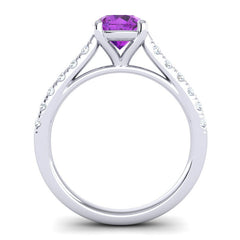Amethyst and Diamond