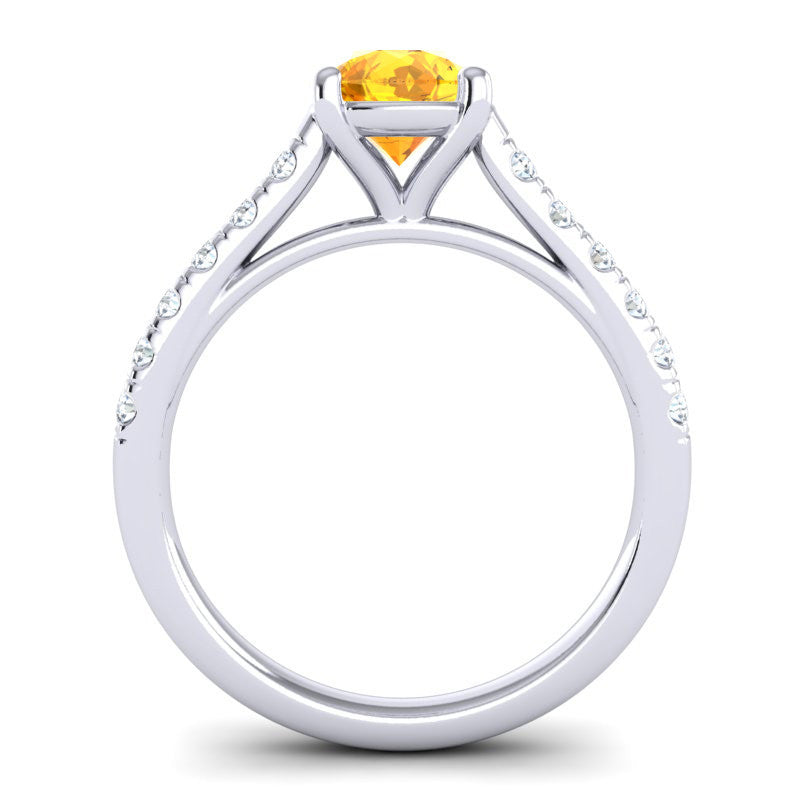 Citrine and Diamond