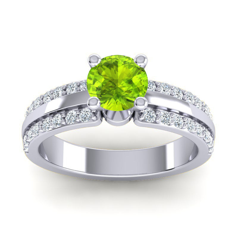Peridot and Diamond