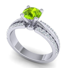 Peridot and Diamond
