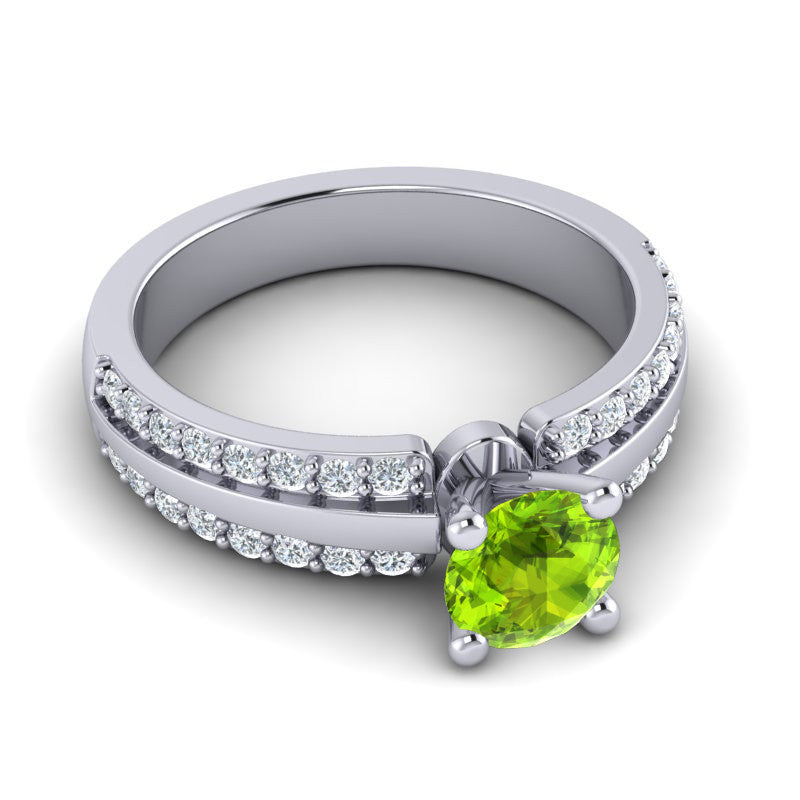 Peridot and Diamond