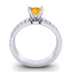 Citrine and Diamond
