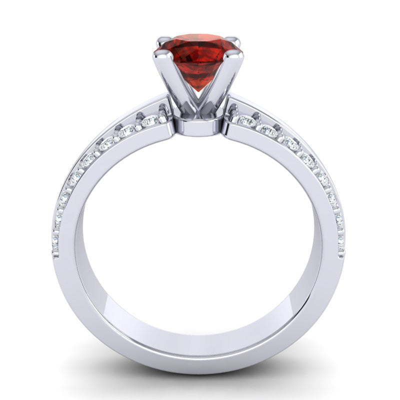 Garnet and Diamond