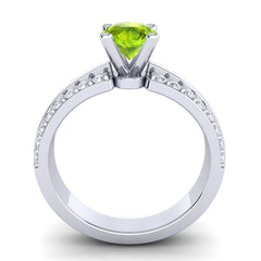 Peridot and Diamond