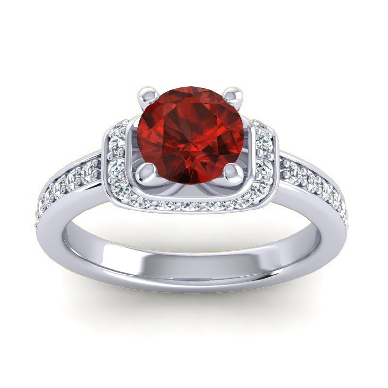 Garnet and Diamond