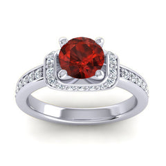 Garnet and Diamond