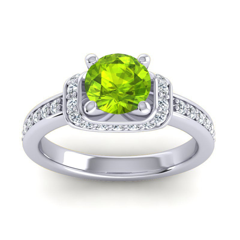Peridot and Diamond