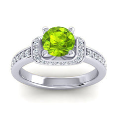 Peridot and Diamond