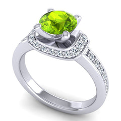Peridot and Diamond
