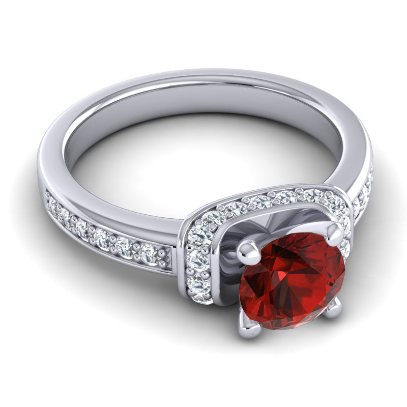 Garnet and Diamond