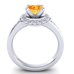 Citrine and Diamond