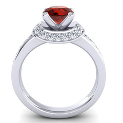 Garnet and Diamond