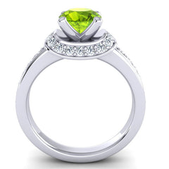 Peridot and Diamond